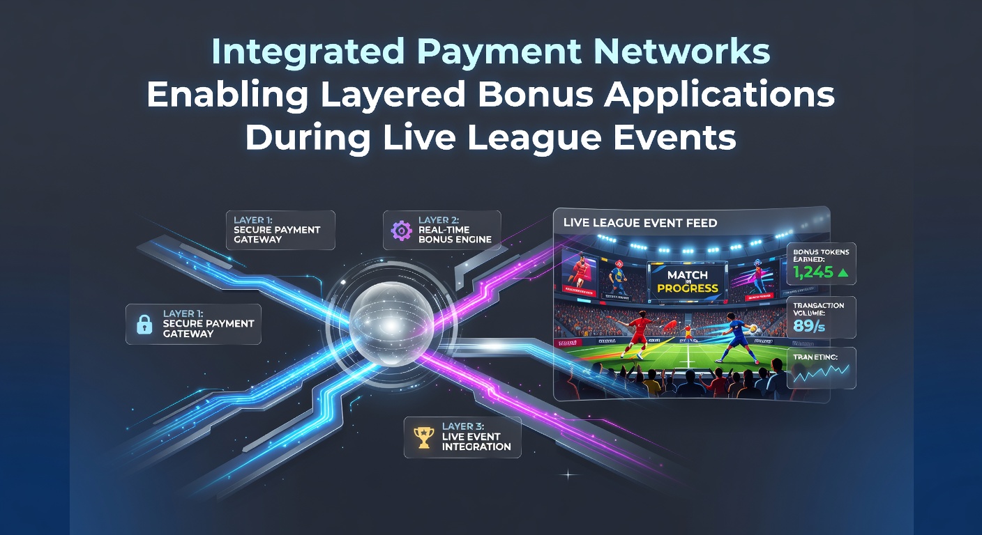 Integrated payment networks connecting live sports events with layered casino bonuses and rewards
