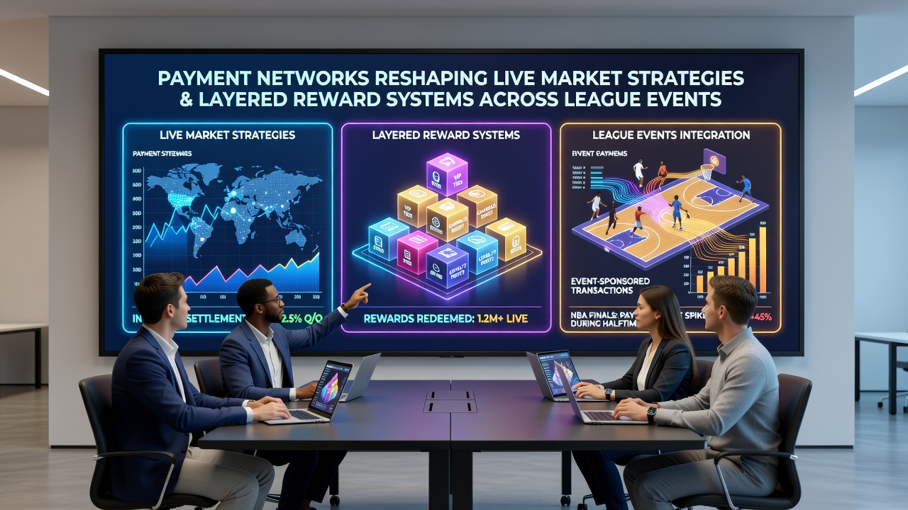 Layered reward systems linked through payment networks in ongoing league competitions
