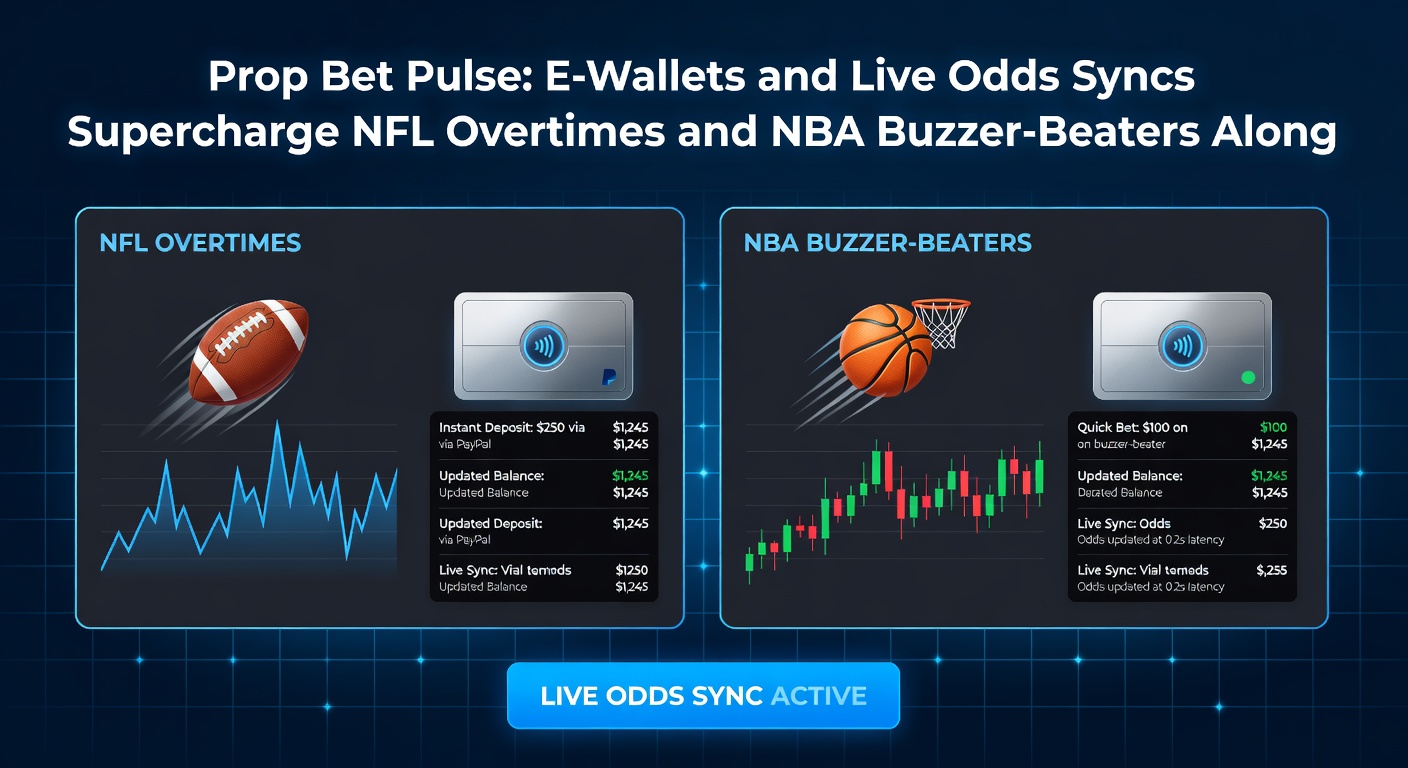 Close-up of smartphone screen displaying e-wallet deposit confirmation next to live NFL overtime prop odds and NBA player stats syncing in real time